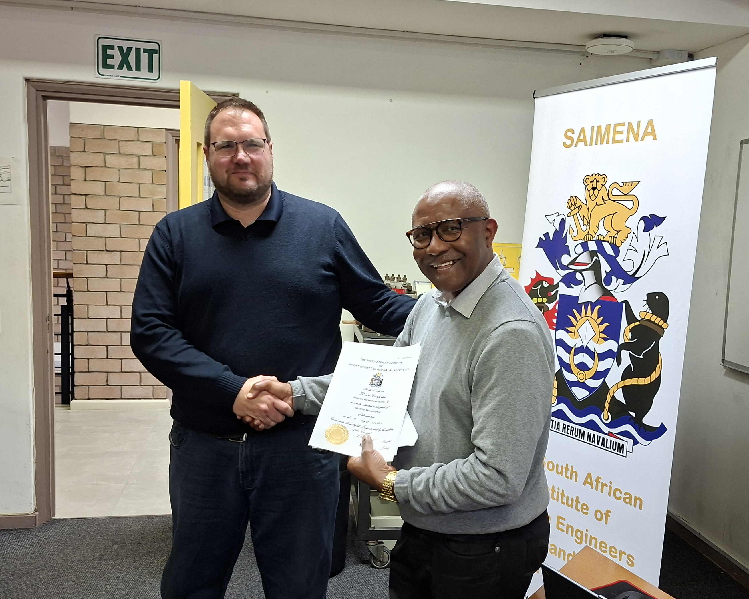 SAIMENA Cape Branch Meeting and Presentation 28 Aug 2025