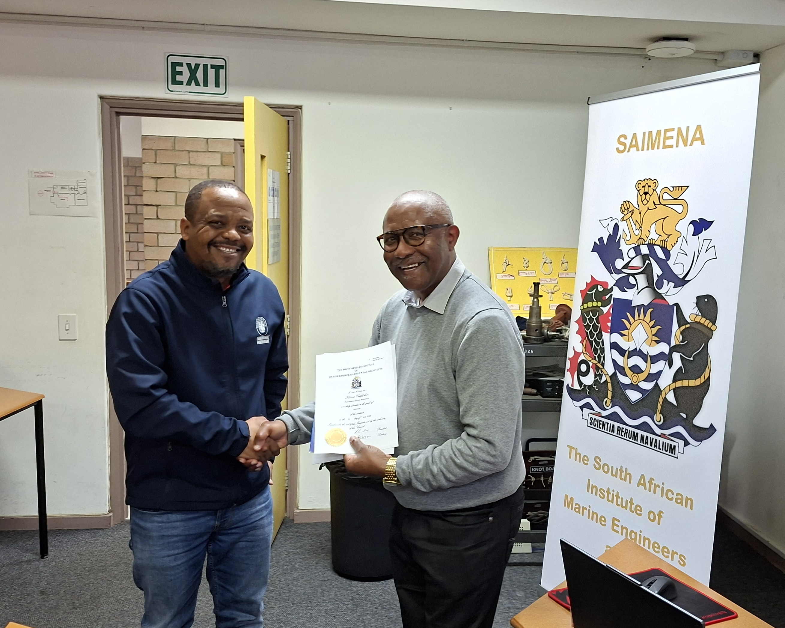 SAIMENA Cape Branch Meeting and Presentation 28 Aug 2025